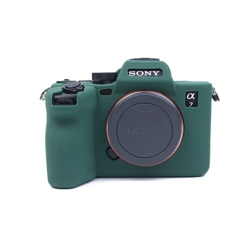 SIUTATDSH カメラカバー シリコンケース 適用 Sony ソニー A7IV A7M4 ILCE-7 Mark 4 シリコンカバー カメラケース 撮影ケース ライナーケース カメラホルダー、耐震・耐衝撃・便携?三脚設置でき、