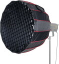 U70 傘ソフトボックス 70cm 27.5Inch 16ロッド ディープパラボラソフトボックス クイックセットアップ Bowensマウント付き Godox/A...