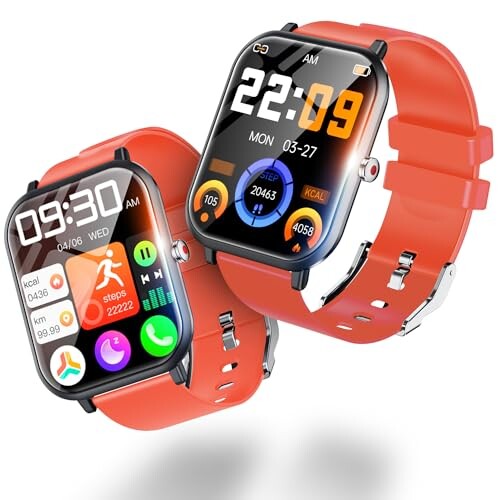 X}[gEHb` Bluetooth5.3 ʌv ^ iPhone/AhChΉ Smart Watch M/bZ[Wʒm IP68h X|[cEHb` J[ 24މ^[h Y fB[X GPSAg 