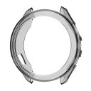 スマートウォッチ保護ケース・Garmin Approach S70用用 クリアケース カバー クリア 透明 ソフト TPU プロテクターカバー 保護ケース/カバー ガーミン アプローチ S70 47mm 耐衝撃ケース/カバー(2)