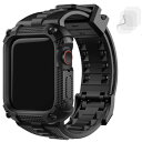 コンパチブル Apple Watch バンド 44mm 45mm iWatch シリーズ 9/8/7/6/5/4/SE2/SEに対応 アップルウォッチ フルカバ...