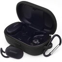 BUITFOU Bose QuietComfort Earbuds ケース Bose QuietComfort Earbuds 保護カバー Bose QuietComfort Earbuds ケース 柔らかい シリコン製 落下防止 キズ防止 耐衝撃 防塵 軽量 装着充電可能 カラビナ付き 紛失防