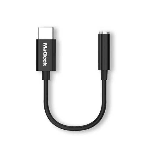 MaGeek(R) USB Type-C 3.5mmwbhzI[fBIA_v^ USB-CCzAUXA_v^(tfW^nC] 96kHz/24bit) iPad Pro/Google Pixel/Pixel 2/3/Samsung S20 S10/ȂǂɑΉ ()