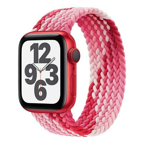 コンパチブル apple watch アップルウォッチ用バンド iwatch 柔らかいシリコーン糸混紡リサイクルヤーン素材 ブレイデッドソロループ 編組バンド apple watch ultra3/ultra2/ultra/10/9/8/7/6/5/4/3/2/1/SEに