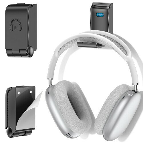 OIVO ヘッドホン コントローラー スタンド 1個入り 壁掛け 折り畳み 強力粘着 安定性 滑り止め 落下防止 ヘッドフォン コントローラー 収納 AirPo...