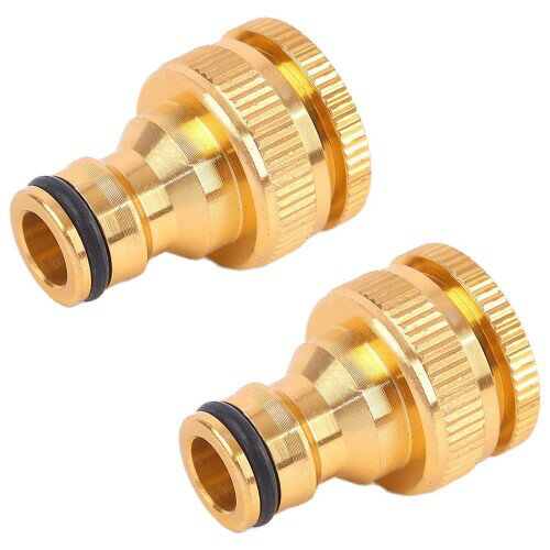 オーディオファン 蛇口ニップル 蛇口 コネクター 1/2 3/4 インチ 水道ホース 蛇口 ホース ジョイント ..