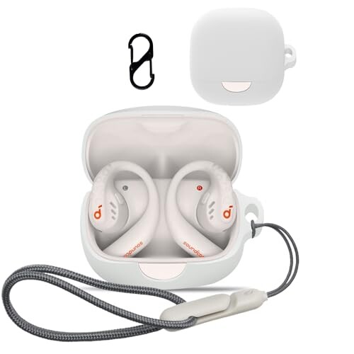 For Anker Soundcore AeroFit Pro p P[X Jo[ یJo[ Jrit h~ C[zpP[X LYh~ ϏՌ Sʕی h~ [d\ ho yʁizCgj