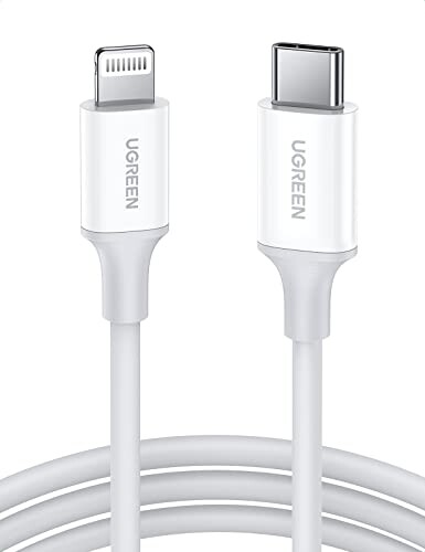 UGREEN USB C to Lightning P[uPDCgjOP[u iPhone 14 / iPhone 13/12/12 Pro/12 miniAiPhone 11 Pro Max XR XS Max,ȂǂɑΉ (2M)