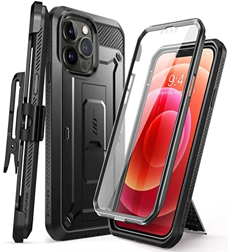 SUPCASE iPhone13Pro Max P[X 6.7C` 2021 Sʕی ϏՌ ČRKi擾 P[XƉtیtB̌^ ho Nbvt X|[c UBProV[Y