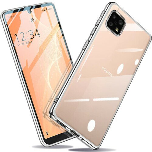 AQUOS sense4 P[X NA y ϏՌ TPU op[ ČRMILKi擾 sense5G Jo[ SH-41A SH-53A ɔ ςȂ Xgbvz[t iVo[j