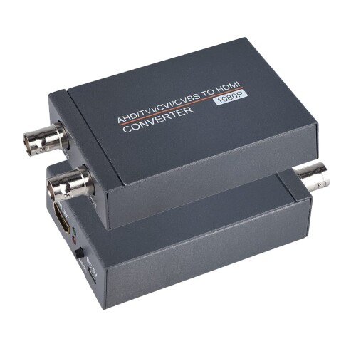 TVI/CVI/AHD to HDMI 変換アダプター フルHD 4K 720P / 1080P / 3MP / 4MP / 5MP / 8MP BNC to HDMIビ..