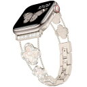 ブリンブリン ダイヤモンド レディース バンドコンパチブル Apple Watch バンド 49mm 46mm 45mm 44mm 42mm 41mm 40mm...