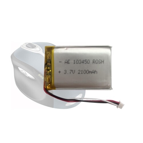 HIGHAKKU 103450 充電式リチウムイオンポリマーバッテリーfor Logitech MX1000 MX-1000 M-RAG97 ワイヤレスBluetoothマウス190247-1000、190247-B000、L-LB2、NTA2253