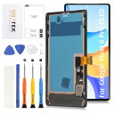 SRJTEK For Google Pixel 6 Pro用 OLED 画面交換ディスプレイスクリーン + フレーム (指紋ケーブル転送が必要) 液晶スクリーン交換ディスプレイ タッチデジタイザアセンブリ