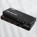Sikai HDMI切替器 3入力1出力 HDMI 2.1規格 HDMIセレクター 8K@60Hz 4K@120Hz支持 8K標準 48Gbps帯域幅 3D/フルHD/UHD対応 HDMIスイッチ 手動切替機能搭載 手動 切り替え 3入力1出力 高速 遅延なし PS5 PS4 Switc