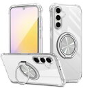 Galaxy A25 SC-53F 5G 用 ケース 360°回転スタンド リング付き カバー スタンド機能 縦横両対応 TPU 保護ケース カバー背面 シェル クバー ソフト 米軍MIL規格 耐衝撃性 防指紋 ストラップホール