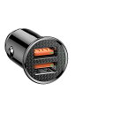 zmart QC 3.0 2.0 USBカーチャージャー 5A 高速 PD カー 電話 スマートフォン 充電器 4.5V 5V 9V 12V 急速充電 USBポート シガーソケット 車載 高速 車内電源 USB Type-C DC12V DC24V PD スマホ QC3.0 車載アク
