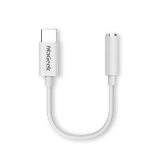 MaGeek(R) USB Type-C3.5mmwbhzI[fBIA_v^ USB-CCzAUXA_v^(tfW^nC] 96kHz/24bit) iPad Pro/Google Pixel/Pixel 2/3/Samsung S20 S10/ȂǂɑΉ ()