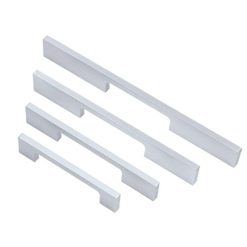 食器棚ドア取手 4個セ ット ドア取っ手 アルミニウム合金 引き出し持ち手 ファッションデザイン 装飾 ..