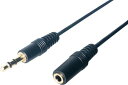 F-Factory 3.5mm 3極 ステレオミニプラグ (オス) - 3.5mm 4極 ステレオミニジャック (メス) ヘッドホン/イヤホン 延長ケーブル マイク/コントローラー無効化ケーブル1m FNT-M494C-10