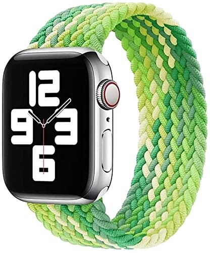 コンパチブル apple watch アップルウォッチ用バンド iwatch 柔らかいシリコーン糸混紡リサイクルヤーン素材 ブレイデッドソロループ 編組バンド apple watch ultra3/ultra2/ultra/10/9/8/7/6/5/4/3/2/1/SEに