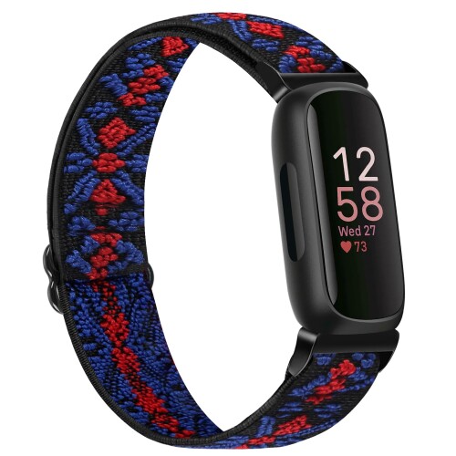 楽天まばし商店（TumpCez） ストレッチナイロンスマートウォッチベルトFitbit Inspire 3/Fitbit Inspire 2/Fitbit Inspire/Fitbit Inspire HR/Fitbit Ace 2/Fitbit Ace 3 バンドに対応 調節可能通気性快適 耐久性 スポーツ用替えベルト