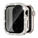 Knossen コンパチブル Apple Watch ケース 44mm キラキラ アップルウォッチ カバー 覗き見防止 Apple Watch カバー ダブルダ...
