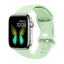 Tighesen コンパチブル Apple Watch バンド アップルウォッチ バンド 40mm 41mm 42mm 44mm 45mm 46mm 49mm for iWatch Ultra 2/Ultra SE Series 10/9/8/7/6/5/4 に対応 スポーツバンド 交換ベルト シリコン製 柔らかい 通(2)