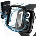 TALENANA for Apple Watch 10ケース 46mm 防水 アップルウォッチ10防水カバー ガラスフィルム 一体型 apple watch series 10対応 PC素材 耐衝撃 タッチ感良好 衝撃吸収 防塵 Apple Watch 10アクセサリー Apple Wa