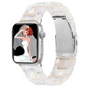 (CastleLife )コンパチブル Apple Watch バンド 樹脂バンド レディス 夏の色 綺麗 アップルウォッチ用のバンド 軽量 防水 Watch ...