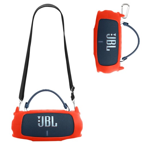 For JBL CHARGE 6 ブルートゥースサウンド ケース シリコン 保護ボックス 落下保護 シリコンケース 旅..
