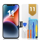Bokman iPhone 11 液晶パネル 画面交換 LCD フロント修理パーツ デジタイザ 工具付属 黒 6.1インチ