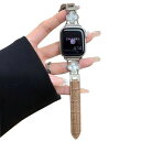 コンパチブル Iwatch バンド本革 レザー アップルウォッチバンド メタル 49mm 46m 45mm 42mm レディース 女性 iwatch可愛いバンド...