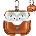 AIYYXX Airpods4 ケース 第4世代 (2024) airpods4 ケース 革 高級本革 PUレザー 全面保護 装着充電可能 LEDライト可視 ワ...