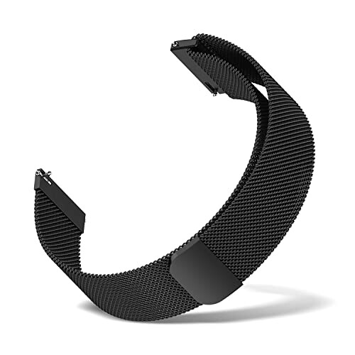 (MosFoil) 18mm 20mm 22mm 交換バンド ステンレス製 磁気バックル付き 交換ベルト 時計ストラップ マグ..