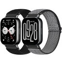 (Bcuckood) 伸縮性腕時計バンド Redmi Watch 5 Active/Redmi Watch 5 Lite 交換用ストラップ レディース メンズ ...