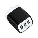 iPhone用 usb コンセント acアダプター 充電器 3ポート 同時充電 15.5W 3.1A