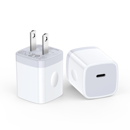 Hootek 急速充電器 iphone16 充電器 純正 20W USB-C電源アダプタ PD3.0対応/2個セット/PSE認証/小型/軽量 USB コンセント タイプC 充電器 Type-C ACアダプター スマホ充電器 携帯充電器 AC充電器 iPhone 16e