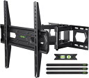 USX MOUNT 壁掛けテレビ 金具 32-70インチ対応 フルモーション式 テレビ壁掛け金具 耐荷重50kg tv壁掛け金具 テレビアーム テレビかべかけ金...