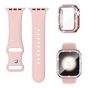 (Missair) コンパチブル Apple Watchと互換性のあるバンド シリコン アップルウォッチ バンド Apple Watch キラキラ カバー付き ...