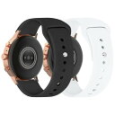 (Huamanlou) ユニバーサル時計バンド 22mm 20 mm 18mm 16mm ベルトワイドシリコンストラップの交換 コンパチブル Garmin Samsung Huawei その他のスマートウォッチの男性と女性のためのクイック