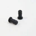 Sound Wave MONO シリコン製 3.5Φ イヤホンジャック用キャップ 3.5mm ジャックカバー ブラック つまみなし Silicone 黒色 イヤホンジャックカバー Cool Black IJ FB (フラット型 6個)