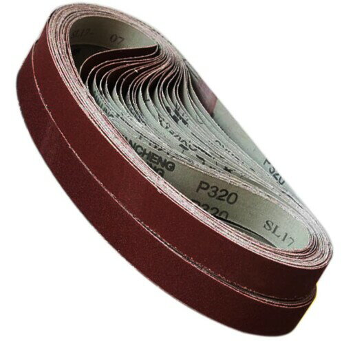 研磨 ベルト 交換用 サンダー研磨ペーパー 替え ベルト広さ25mm円周762mm 粒度#60#80#120#180#240#320#..