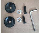 Hardware Kit for Flat Base Desk Speaker Stand