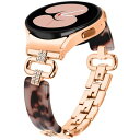 対応Samsung Galaxy Watch 6 5 4 バンド ステンレスベルト 可愛い レディース ギャラクシーウォッチ 6 5 4 3/ 6 Classi...