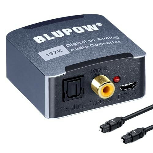 BLUPOW 192KHzΉ fW^()AiO(RCA) I[fBIϊ DAC I[fBIRo[^[ fW^ AiO ϊ  ϊ Digital to Analog Converter P[ut VA17