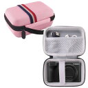 WERJIA 収納ケース対応 Canon PowerShot V1 PSV1 デジタルカメラ 収納ケース (ピンク)