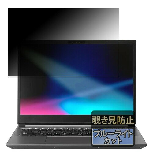 FILMEXT フィルム THIRDWAVE GALLERIA RL7C-R45-4 用 のぞき見防止 フィルター プライバシーフィルター..