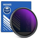 NEEWER 82mm 可変フィルター 減光フィルター ND2-ND400 ハードストップ マルチコートHD光学ガラス 超薄型アルミフレーム VNDフィルター 防水/キズ防止/指紋防止