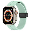 マルチカラー コンパチブル アップルウォッチ バンド 40mm 38mm 41mm レディース メンズ、シリコン マグネット 磁気バックル 磁石 耐久性 柔らかい 通気 可愛い 軽量 人気 ベルト おしゃれ